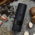 Electric Automatic Salt & Pepper MillFEATURES:


MATERIAL: The pepper grinder is made of Ceramic Bit and ABS plastic cover, rust proof and corrosion resistant, will not affect the flavor of the spices gHome Gadgetsgadgets4cribsGadgets4CribsElectric Automatic Salt & Pepper Mill