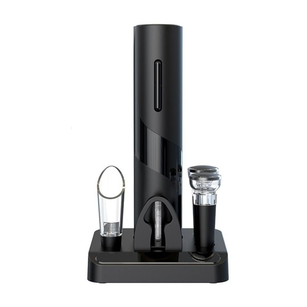 Electric Wine Bottle OpenerFEATURES:


Material: The Electric Wine Bottle Opener is constructed with high-quality ABS, a durable and lightweight material known for its impact resistance and loHome Gadgetsgadgets4cribsGadgets4CribsElectric Wine Bottle Opener