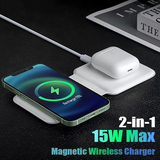Portable Wireless Fast Charging Dock - Gadgets4Cribs