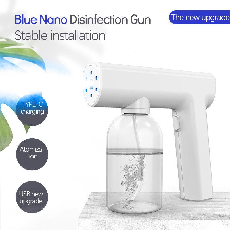 UV Sterilization Spray GunFEATURES:


BACTERIOSTATIC: Blue bacteriostatic lamp holder, 6 blue lamp holders to enhance the sterilization effect. 300ML large-capacity water bottle, ultra-fine aHome Gadgetsgadgets4cribsGadgets4CribsUV Sterilization Spray Gun