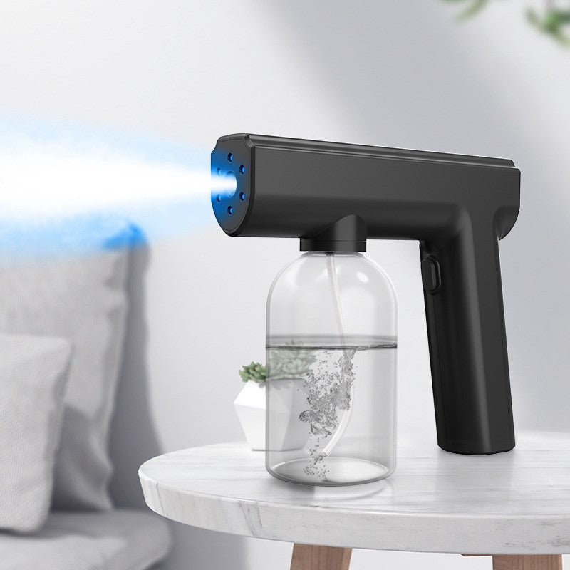 UV Sterilization Spray GunFEATURES:


BACTERIOSTATIC: Blue bacteriostatic lamp holder, 6 blue lamp holders to enhance the sterilization effect. 300ML large-capacity water bottle, ultra-fine aHome Gadgetsgadgets4cribsGadgets4CribsUV Sterilization Spray Gun